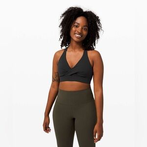 Black lululemon sweet awakening bra
